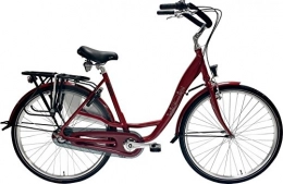 Urbano Biciclette da città Urbano Mona 71, 1 cm 53 cm donna 3SP freni a rullo bordeaux