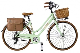 Canellini Biciclette da città Via Veneto by canellini vélo Femme Vintage Retro dolce vita aluminium vert clair 46