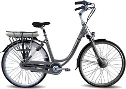 Vogue Bici Vogue Premium E-Bike Città Bicicletta da città 28 pollici 48 cm donna 7G Rollerbrakes grigio opaco