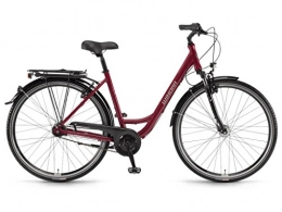 Winora Bici winora Bicicletta Hollywood donna 28'' 7v rosso taglia 45 2018 (City) / Bycicle Hollywood woman 28'' 7s red size 45 2018 (City)