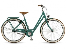Winora Biciclette da città Winora Bicicletta Jade donna 26'' 7v verde opaco taglia 44 2018 (City) / Bycicle Jade woman 26'' 7s green matt size 44 2018 (City)