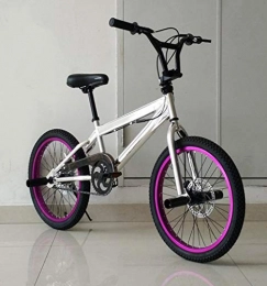 AISHFP BMX 20-inch BMX Bike, Acrobazia Azione Fancy BMX Biciclette, Adatto per Principianti-Livello per i più esperti Via BMX, J