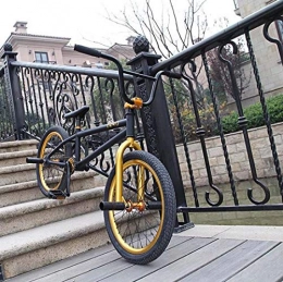 AISHFP BMX Adulti 20 inch BMX Bike, Fancy Visualizza BMX Biciclette, per Principianti Livello per i più esperti Via Stunt Freestyle BMX, A