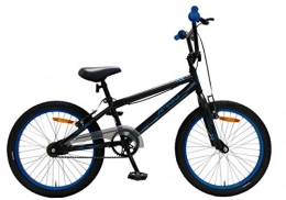 AMIGO Fly - Bicicletta Bambini - 20'' (per 4-6 Anni) - BMX Freestyle - Nero