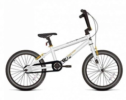 Volare BMX Bici Bicicletta Bambino 16 Pollici Cool Rider Freni al Manubrio Bianco 95% assemblata