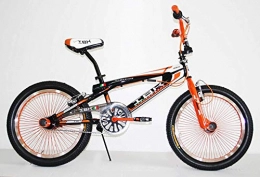 IBK BMX IBK Bici Bicicletta 20' BMX Freestyle STERZO 360° Arancione