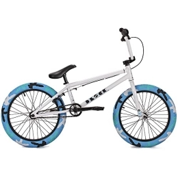 Jet BMX Bici Jet BMX Block BMX Bike Freestyle Bicycle - Gloss White / Blue Camo
