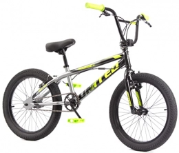 KHEbikes BMX KHE - Bicicletta BMX United Rouse, 20", con rotore, solo 11, 65 kg, colore: Nero / Grigio