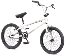 KHEbikes Bici KHE BMX Cosmic - Bicicletta per bambini, 20 pollici, con rotore Affix, solo 11, 1 kg, colore: Bianco