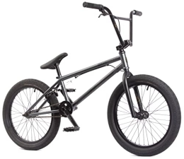 KHEbikes Bici KHE BMX STRIKEDOWN PRO - Bicicletta 20 pollici, rotore Affix, 9, 7 kg, colore: Grigio
