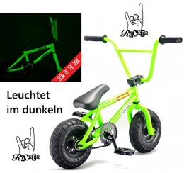 Rocker Bici Rocker, mini-BMX I-Rok + adesivo e bracciale Fantic26, Fukushima (Nachts leuchtend)