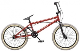 Rooster BMX Rooster Core - Bicicletta BMX con telaio da 9, 75" e ruote da 20", colore: Rosso
