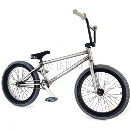 Teme BMX Bici Teme BMX 20" Bici Completa Raw / GRIGIO - Flybikes Ilegal BSD Freestyle Light NUOVO Forte