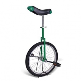 TTRY&ZHANG Monocicli 20 pollici Wheel Unicycles Bici per bambini Adulti principiante, montagna Bilancio in bicicletta con supporto di monociclo per esercizio Fitness Fitness, telaio in acciaio, sella ergonomica