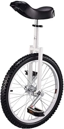 Monocicli Adult Bicycle Unicycle 20-inch Balance Bicycle Unicycle with ergonomically Designed Saddle Suitable for Traveling Acrobatics 150 kg Load