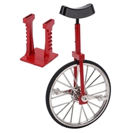 AUNC Monocicli AUNC Modello di Bicicletta a Ruota Singola, bell'aspetto Ornamento Mini Monociclo per Auto per tavoli per scaffali