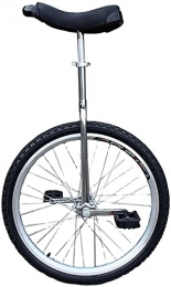 MRTYU-UY Monocicli Balance Bike, Grande Monociclo da 20", Adulti Big Kids Principiante Bici con Bilancia a Una Ruota, Telaio in Lega di Alluminio, per Persone di Altezza 160-175cm