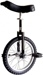 MRTYU-UY Monocicli Balance Bike, Monociclo, Bambini Balance Bike Puntelli per acrobazie Fitness Competitivo Esercizio Bicicletta Sella ergonomica sagomata regolabile, Regalo (16 pollici rosso)