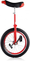 MRTYU-UY Monocicli Balance Bike, monociclo con ruote da 16 / 18 / 20 / 24 pollici per bambini / adulti, telaio in acciaio per impieghi gravosi e cerchio in lega, per l'equilibrio sportivo all'aperto (20"(50cm))