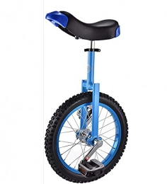 MRTYU-UY Bici Balance Bike, Monociclo con ruote da 16"(40, 5 cm), Cerchio in lega di alluminio resistente e Balance Bike in acciaio al manganese, per ragazze principianti all'aperto (blu)
