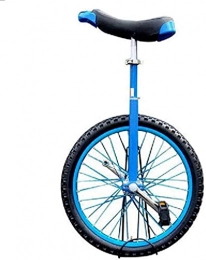 MRTYU-UY Monocicli Balance Bike, Monociclo, Fitness Competizione Equilibrio Ciclismo Esercizio Professionale Bambini Adulti Acrobatico Ruota Singola Sedile Regolabile Pneumatico Antiscivolo, Regalo (16 Pollici Rosso)
