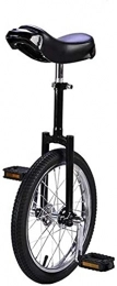 MRTYU-UY Monocicli Balance Bike, Monociclo Oro 20" / 24" per Bambini Grandi / Adolescenti / Adulti / Femmina / Maschio, Per Principianti Esercizi di Fitness, Cerchio in Lega Antiscivolo (16in(40.5cm))