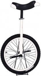 MRTYU-UY Monocicli Balance Bike, Monociclo Regolabile, Bambini Adulti Principianti All'aperto Equilibrio Ciclismo Esercizio Acrobatico Ruota Fitness Pneumatico da Montagna Antiscivolo, Regalo (16 Pollici Nero)