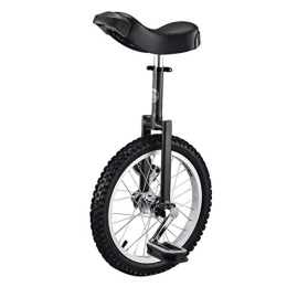Challeng Monocicli Challeng 16" Monocicli Trainer per Bambini / Adulti Bicicletta A Ruota Singola in Acciaio Ad Alta Resistenza Regolabile in Altezza Bici di Bicicletta di Esercizio Dell'Equilibrio di Tiro Carriola (A)
