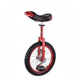 CHR Monociclo Sportivo per Adulti da 16 Pollici per Bambini Carriola Acrobazie Bici da Fitness Singola,D