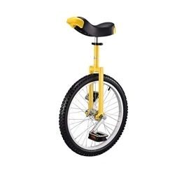 ZSH-dlc Bici Colore multiplo di esercizio dell'equilibrio di altezza dell'equilibrio di altezza regolabile dei bambini a un solo giro 20inch del monociclo di stile libero ( colore : Giallo , dimensioni : 20 inch )