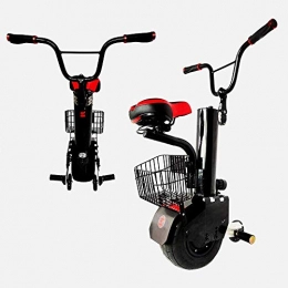 CTO Bici CTO Monociclo elettrico per sedie a rotelle 11 pollici 500 W Monociclo monociclo per esterni una ruota Auto Bilanciamento Monociclo per scooter elettrico per adulti, Nero, 45KM