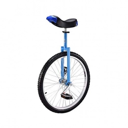 EEKUY Monocicli EEKUY 24 inch Wheel Trainer Monociclo, Adulto Trainer Monociclo Skidproof Pneumatici Balance Ciclismo Regolabile in Altezza Fitness Bici, Blu