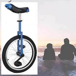 GAOYUY Monocicli GAOYUY Monociclo, Cómodo Y Fácil De Manejar Monociclo Freestyle 16 / 18 / 20 Pulgadas para Niños Principiantes Y Adultos Diversión al AIRE Libre (Color : Blue, Size : 16 Inches)