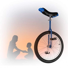 GAOYUY Monocicli GAOYUY Monociclo da Allenamento, con Cerchio in Lega Monociclo con Ruota da 16 / 18 / 20 / 24 Pollici Unisex per Adulti, Bambini Esercizio Fun Bike Cycle Fitness (Color : Blue, Size : 24 inch)