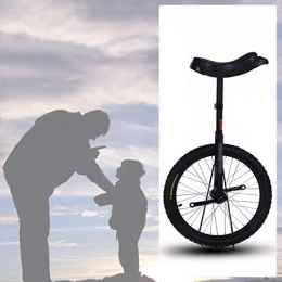 GAOYUY Bici GAOYUY Monociclo da Esterno, 16"18" Esercizio di Ciclismo in Equilibrio con Pneumatici da Montagna Butilici Antiscivolo for Adulti, Bambini (Color : Black, Size : 16 Inches)