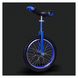 GAOYUY Bici GAOYUY Monociclo, Forte E Robusto 16 / 18 / 20 Pollici Monociclo Freestyle for Principianti Unisex for Sport, Esercizio Fisico E attività Ricreative (Color : Blue, Size : 16 Inches)