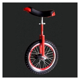 GAOYUY Bici GAOYUY Monociclo, Monociclo con Ruote da 16 / 18 / 20 Pollici Sedile Regolabile E Staccabile for Utenti di Diversa Altezza Sport in Bicicletta All'aperto (Color : Red, Size : 24 Inches)