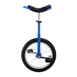 GAOYUY Monocicli GAOYUY Monociclo, Monociclo for Principianti da 16 / 18 / 20 Pollici Unisex Sport All'aperto Fitness Esercizio Salute for Bambini Adulti (Color : Blue, Size : 20 Inches)