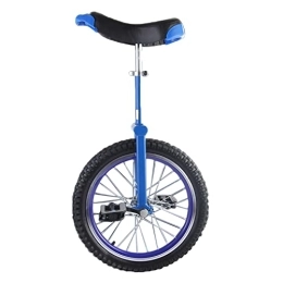 HXFENA Monociclo,Equilibrio Ruota Singola Divertenti Acrobazie Biciclette Sagomate Ergonomiche Selle Regolabili Antiscivolo Adatto per Bambini Principianti / 18 Inches/Blue