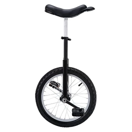 HXFENA Monocicli HXFENA Monociclo, Girevole a 360 Gradi Acrobazie Equilibrio Ciclismo Ruota per Esercizi Trainer, Sella Ergonomica Sagomata Regolabile per Principianti / 20 Inches / Black