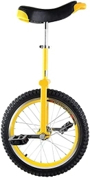 JINCAN. Unisex monociclo per principianti, bilancio 16/18/20/20/20/24 pollici Bici a ruote con pneumatici anti-skid e sella di rilascio regolabile (Taglia : 18inch)