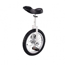 LNDDP Monocicli LNDDP Monociclo Freestyle Monociclo Rotondo Esercizio per Bambini Regolabile in Altezza per Allenamento in Bicicletta 16 / 18 / 20 Pollici Nero