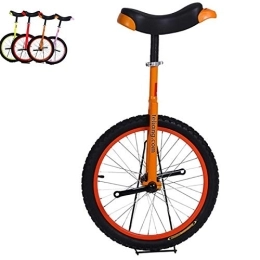 Lqdp Monocicli Lqdp Monociclo Monocicli per Bambini da 16'' per Bambina / Figlia di 12 Anni, Bilanciamento in Altezza Regolabile in Bicicletta con Sella Comfort, Miglior Regalo di Compleanno (Color : Orange)