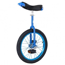 Monocicli Bici Monocicli 24" 20" 18" 16" Avviamento per Adolescenti Adulti Alti Ragazzi Grandi, Esercizio di Equilibrio One Wheel Bike, Pneumatico Antiscivolo (Color : Blue, Size : 20in)