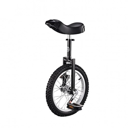 YYLL Monocicli Monocicli Allenatore nero Altezza dell'altezza dell'altezza dell'altezza regolabile Equilibrio ciclistico Esercizio di cycling, con supporto del monociclo, Bambini dei monocicli della ruota / Adulto,