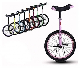 Unicycles Bici Monocicli per adulti e bambini, altezza regolabile 45, 7 cm, gomma butilica a tenuta stagna per ciclismo, sport all'aria aperta, fitness esercizio salute per bambini e principianti, 8 colori opzionali