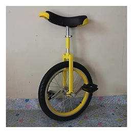 QULACO Monocicli Monociclo da 18 pollici con monociclo con ruota del sedile regolabile in altezza, monociclo da allenatore per adulti forte e durevole, bicicletta per cyclette a sgancio rapido, per bambini di 1, 4-1,