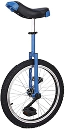 QULACO Bici Monociclo da 20 pollici con anello in alluminio spesso ruota in gomma nera monociclo / design del sedile ergonomico monociclo da allenatore per adulti / con lampada ugello a gas e portapacchi monociclo