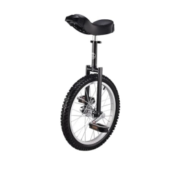 Generic Bici Monociclo da esterno con ruota da 16-24 pollici, sedile regolabile, bicicletta per esercizi, pneumatico da montagna per adulti e bambini, per ciclismo su strada, monociclo con ruota grande