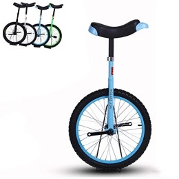 Lqdp Bici Monociclo Monocicli per Bambini con Ruote da 18'' per Adolescente / Ragazzo / Figlio, Guida Una Bici Stabile A Una Ruota con Supporto Libero - Facile da Montare, 4 Colori Opzionali (Color : Blue)